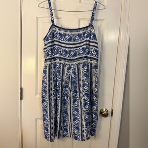 Loft beautiful print dress